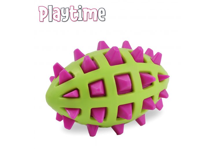 Atomic Rugby Ball Dog Toy