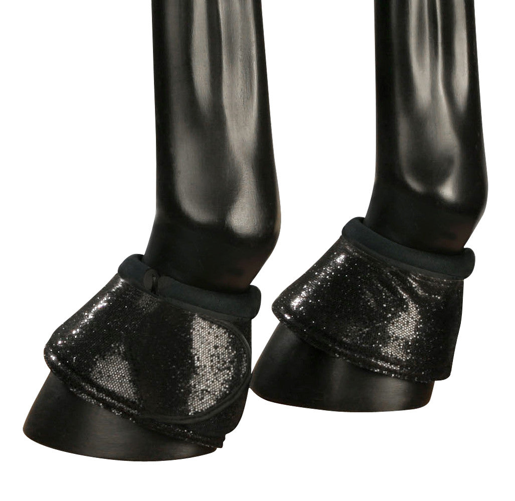 PFIFF Black Sparkle Over Reach Boots