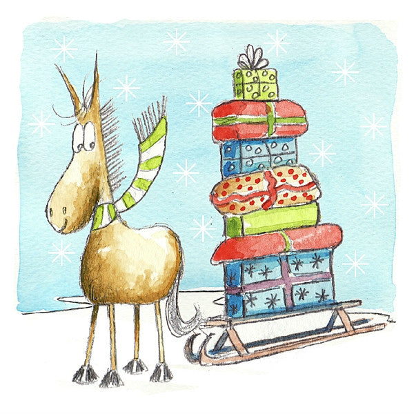 Silly Filly Chistmas Cards