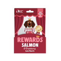 Rewards: Salmon & Cranberry Love Hearts 70g