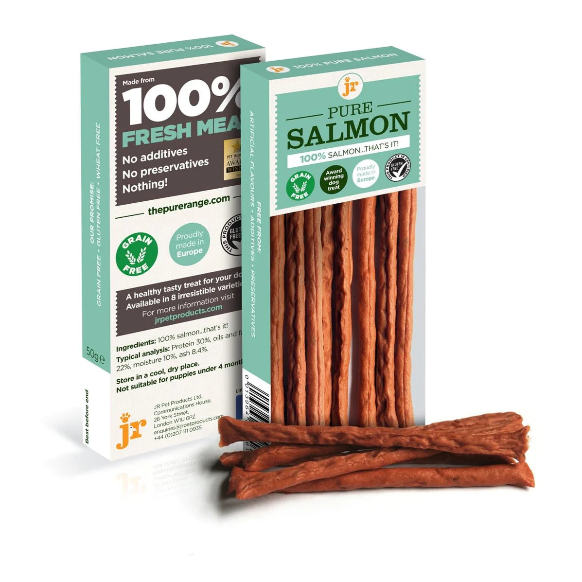 JR Pure Salmon Sticks