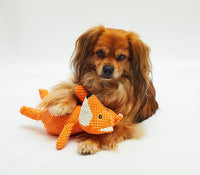 Woodland Fox Plush Dog Toy
