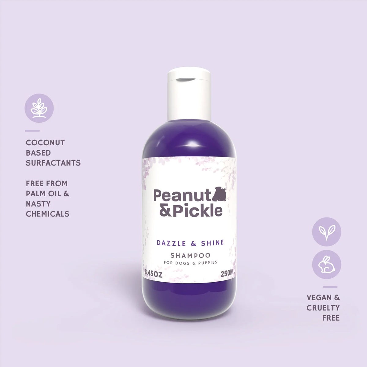 Peanut & Pickle Dazzle & Shine Dog & Puppy Shampoo