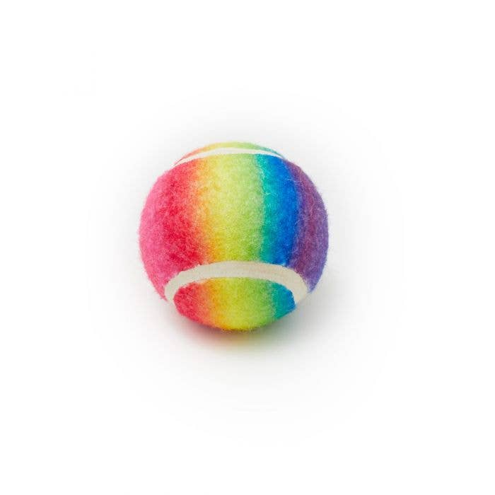 Rainbow Tennis Balls: Mini