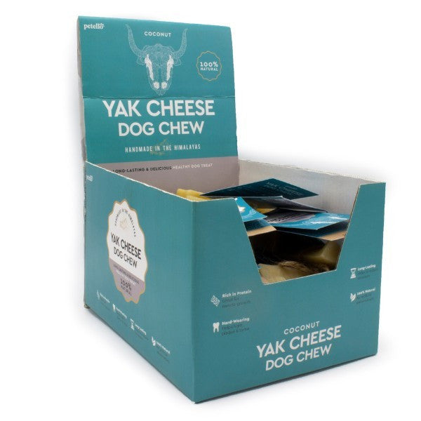 Petello Yak Cheese with COCONUT Dog Chew