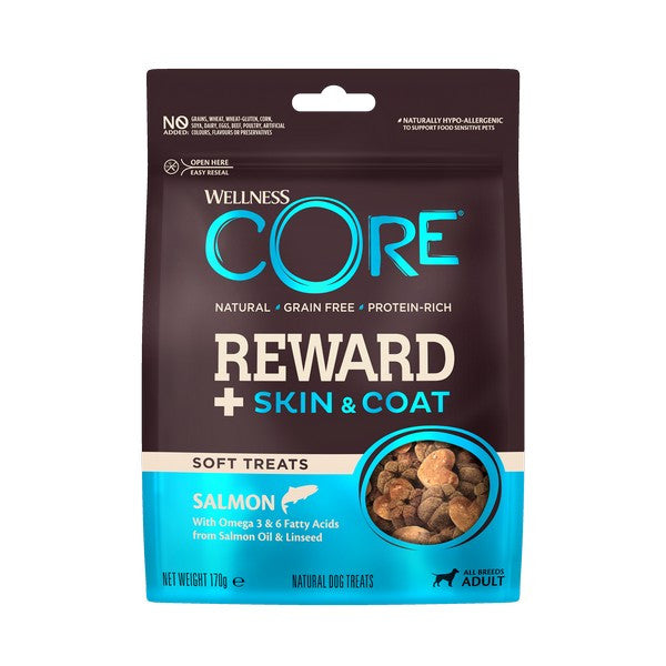 Wellness CORE Dog Treats Reward+ Skin & Coat Salmon