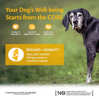 Wellness CORE Dog Treats Adult Reward+ Mobility Turkey