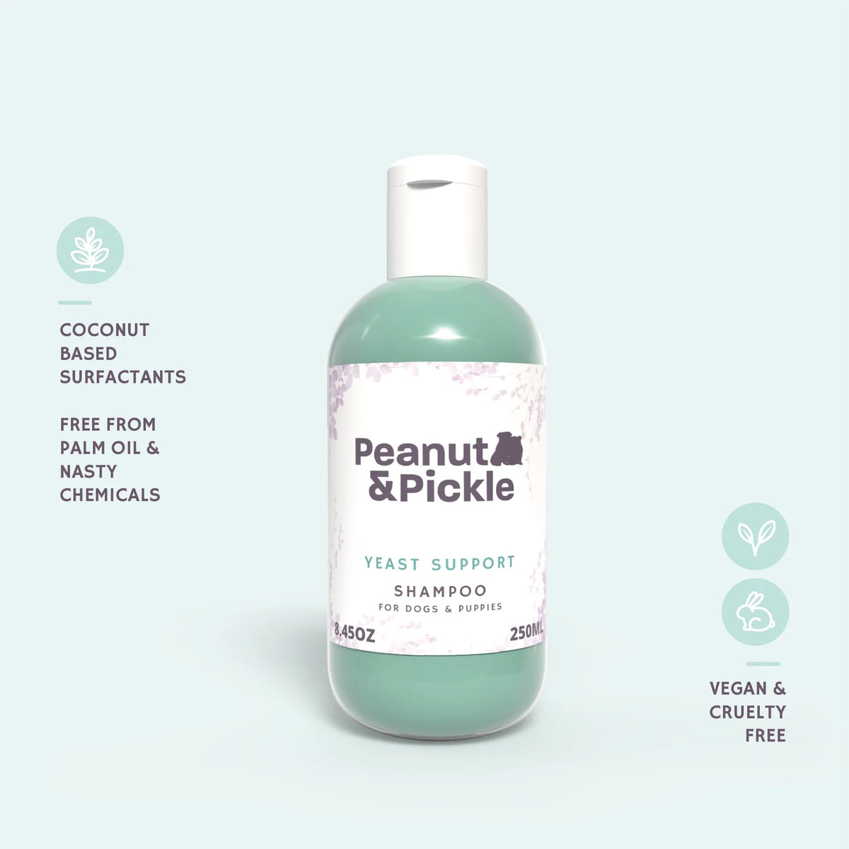 Peanut & Pickle Yeast Support Dog & Puppy Shampoo