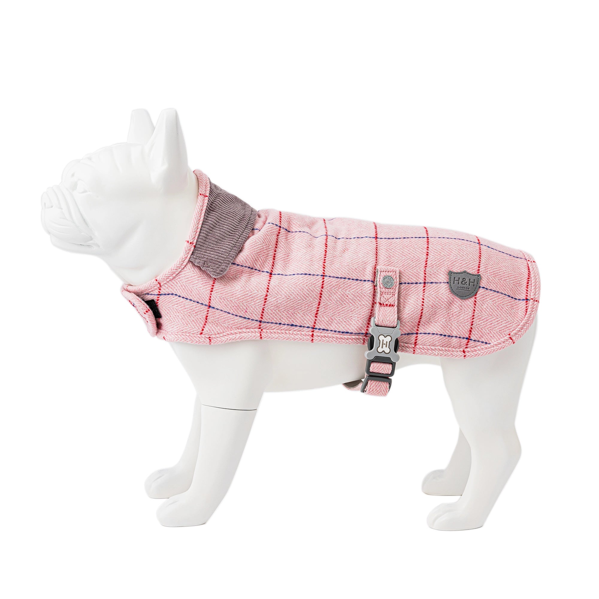 Pink sales dog coat