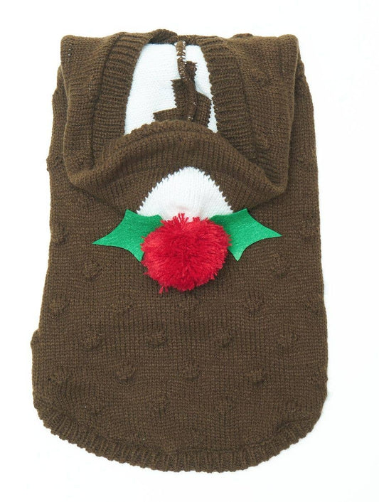Christmas Pudding Dog Hoody