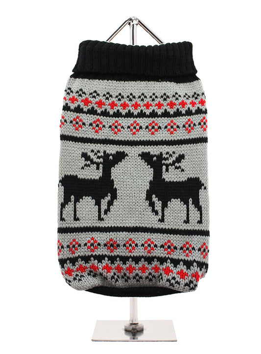 Urban Pup Nordic Reindeer Christmas Jumper