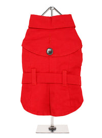 Urban Pup Red Fabric Trench Coat