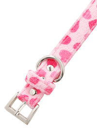 Urban Pup Pink Hearts Fabric Collar