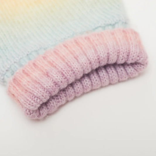 Pastel Rainbow Ombre Dog Sweater