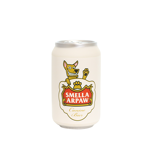 Silly Squeaker Beer Can Smella Arpaw
