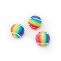 Rainbow Tennis Balls: Mini