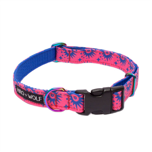 Nebula Adjustable Fabric Dog Collar
