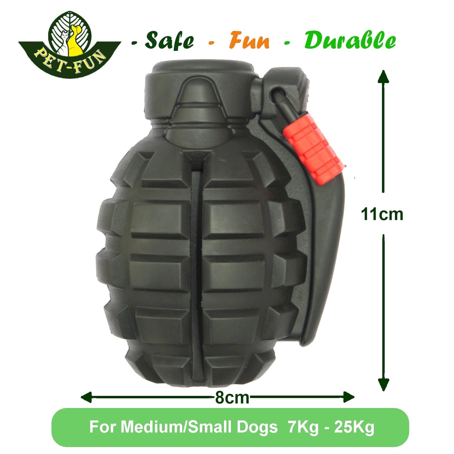 Grenade Tough Dog Toy