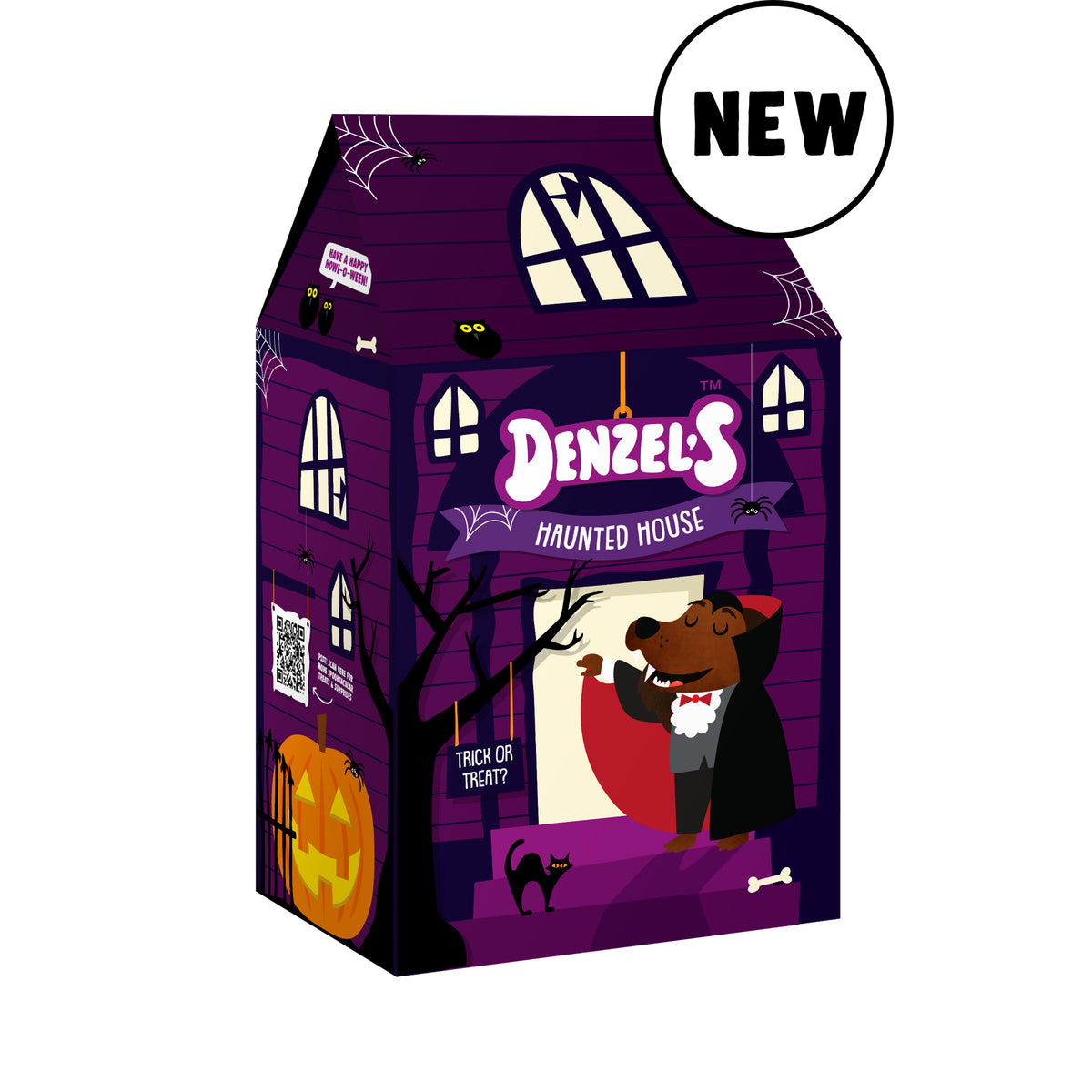 Halloween Haunted House Gift Box for Dogs