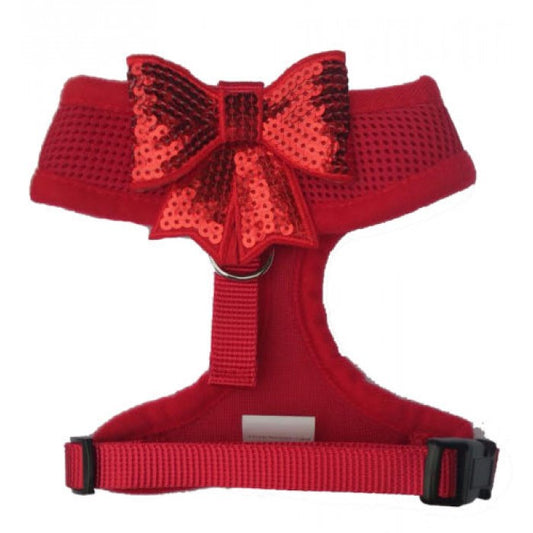 Red Sequin Bow Harness