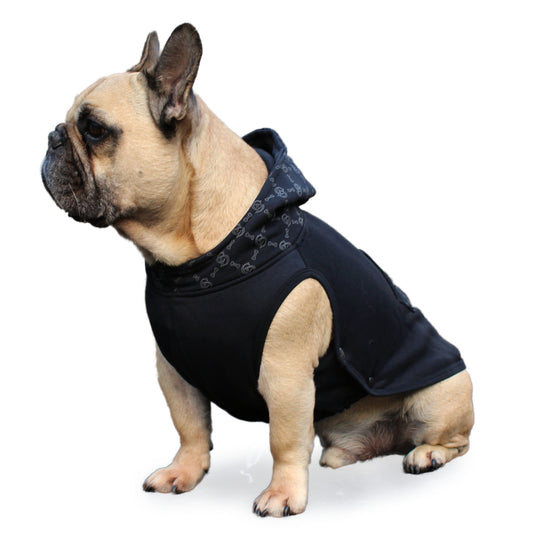 CatwalkDog X Dogissimo Fashionista Bulldog Hoodie