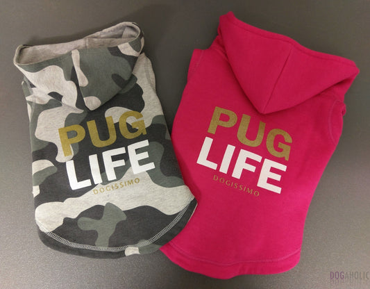 Dogissimo PUG LIFE Hoodie