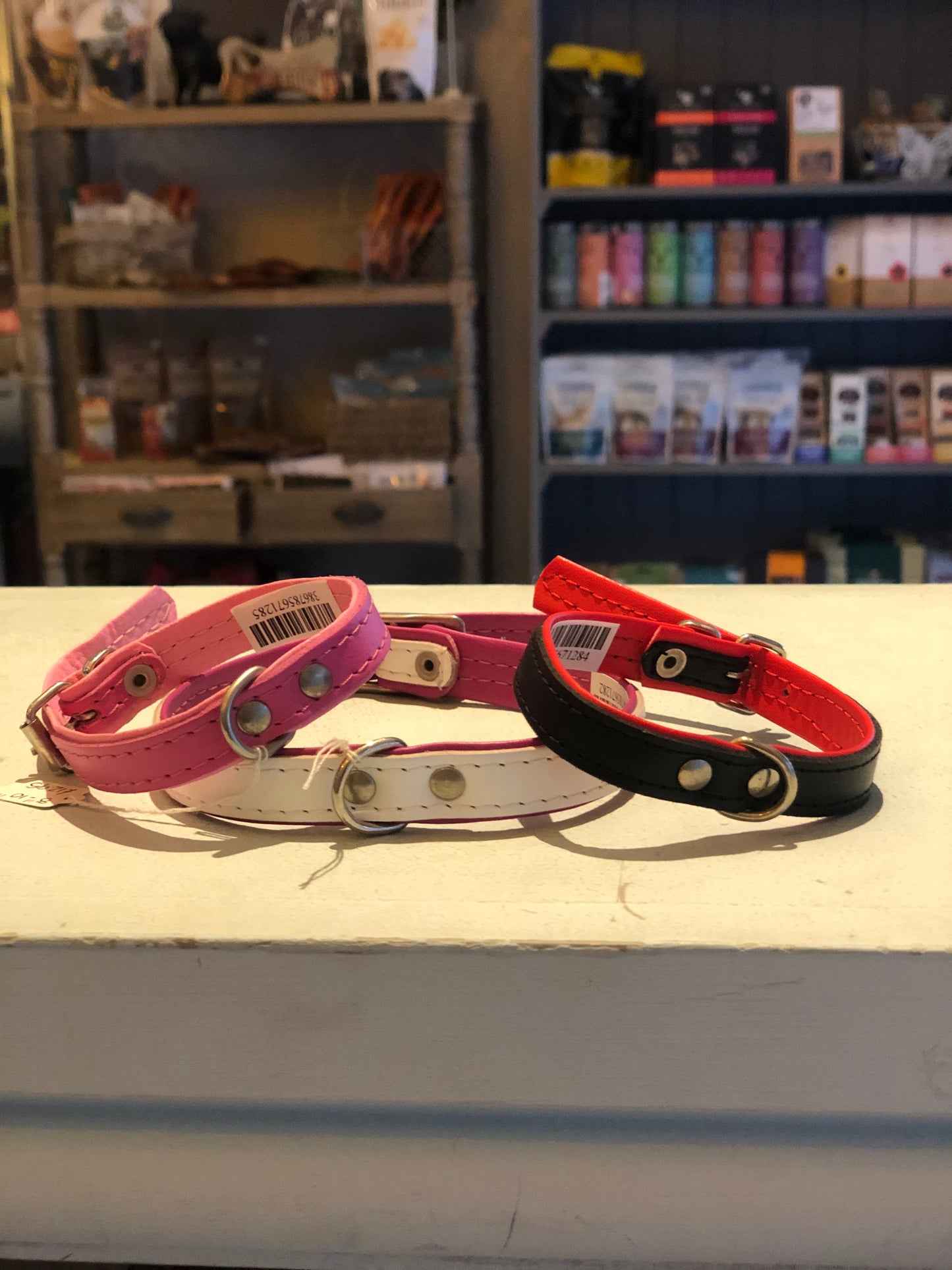 Dogaholic Soft Leather Collar