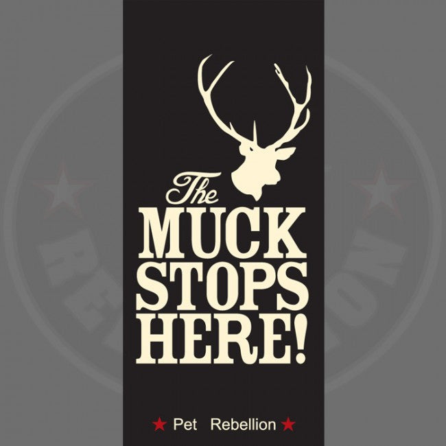 Pet Rebellion, Stop Muddy Paws Black