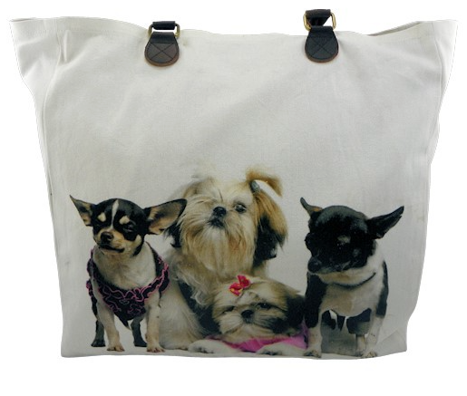 Canvas Shopper Bag