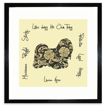 Treasured Pooches Framed Art