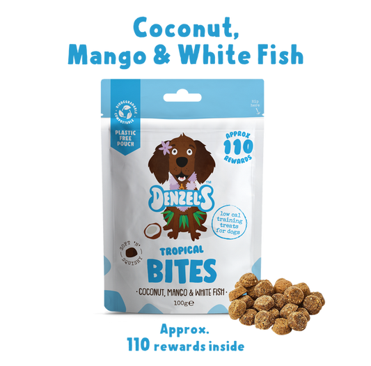 Denzel's Tropical Bites - Low Cal Training Treats