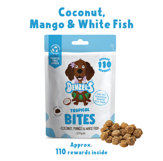 Denzel's Tropical Bites - Low Cal Training Treats