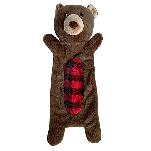 Boris the Grizzly Bear Stuffless Crinkle Toy
