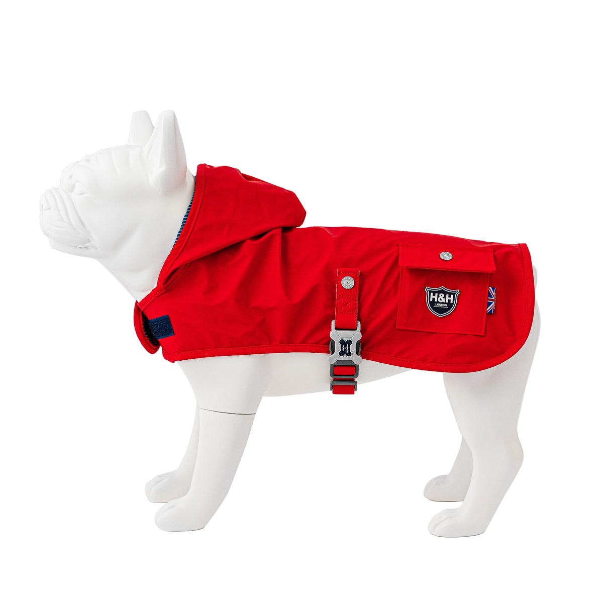 Hugo & Hudson Red Dog Raincoat