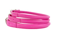 Colourful Rolled Leather Collar