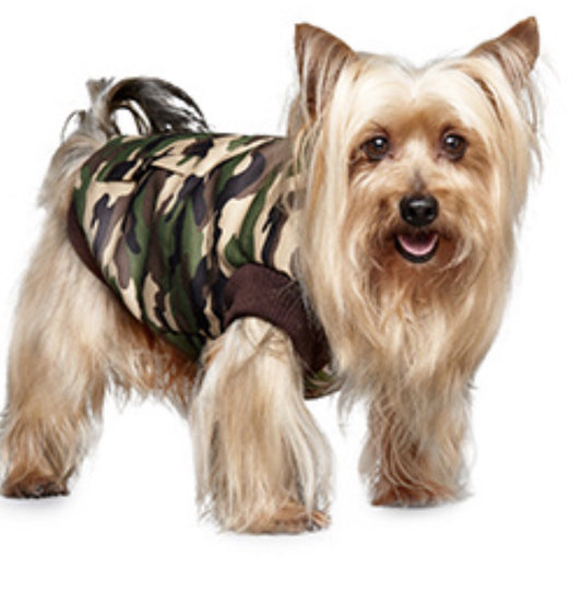 Urban Pup Forest Camouflage Coat