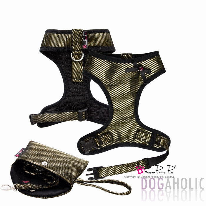 3 Piece Pretty Pet Harness Set