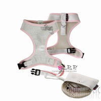 3 Piece Pretty Pet Harness Set
